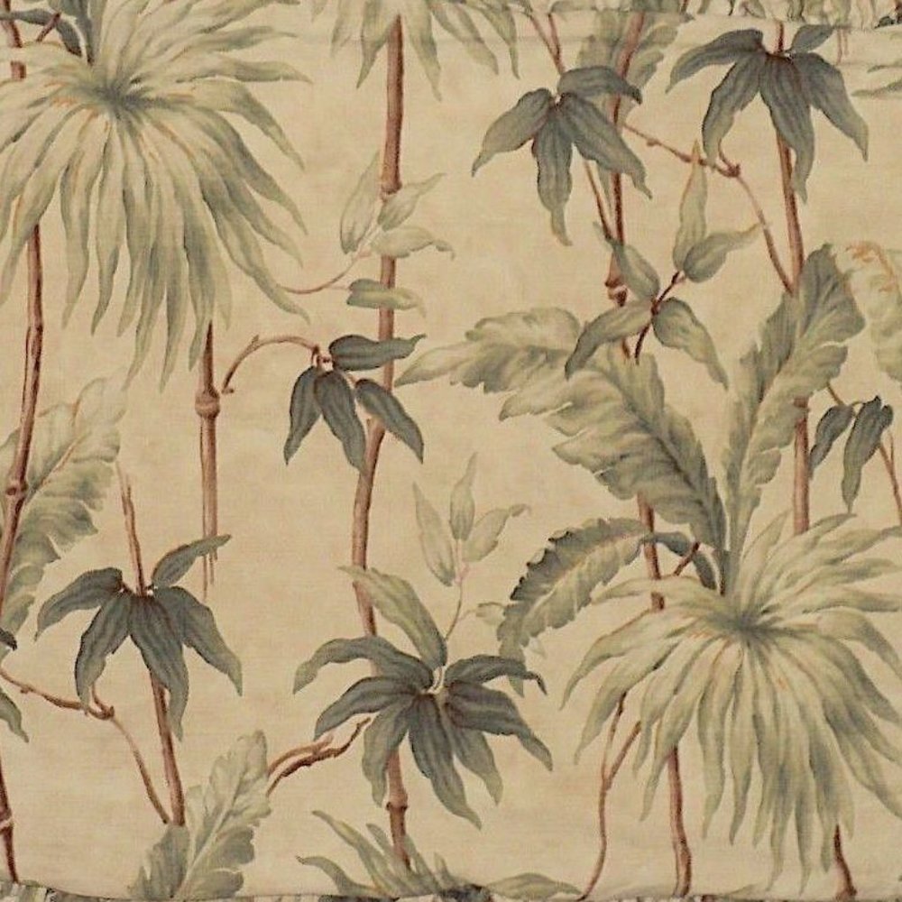 Ralph Lauren Belmont Oaks Palm tropical Sham ruffles